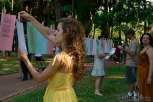 Sarau Poesia na Praça - setembro/2011. Foto: Sandra Ribeiro